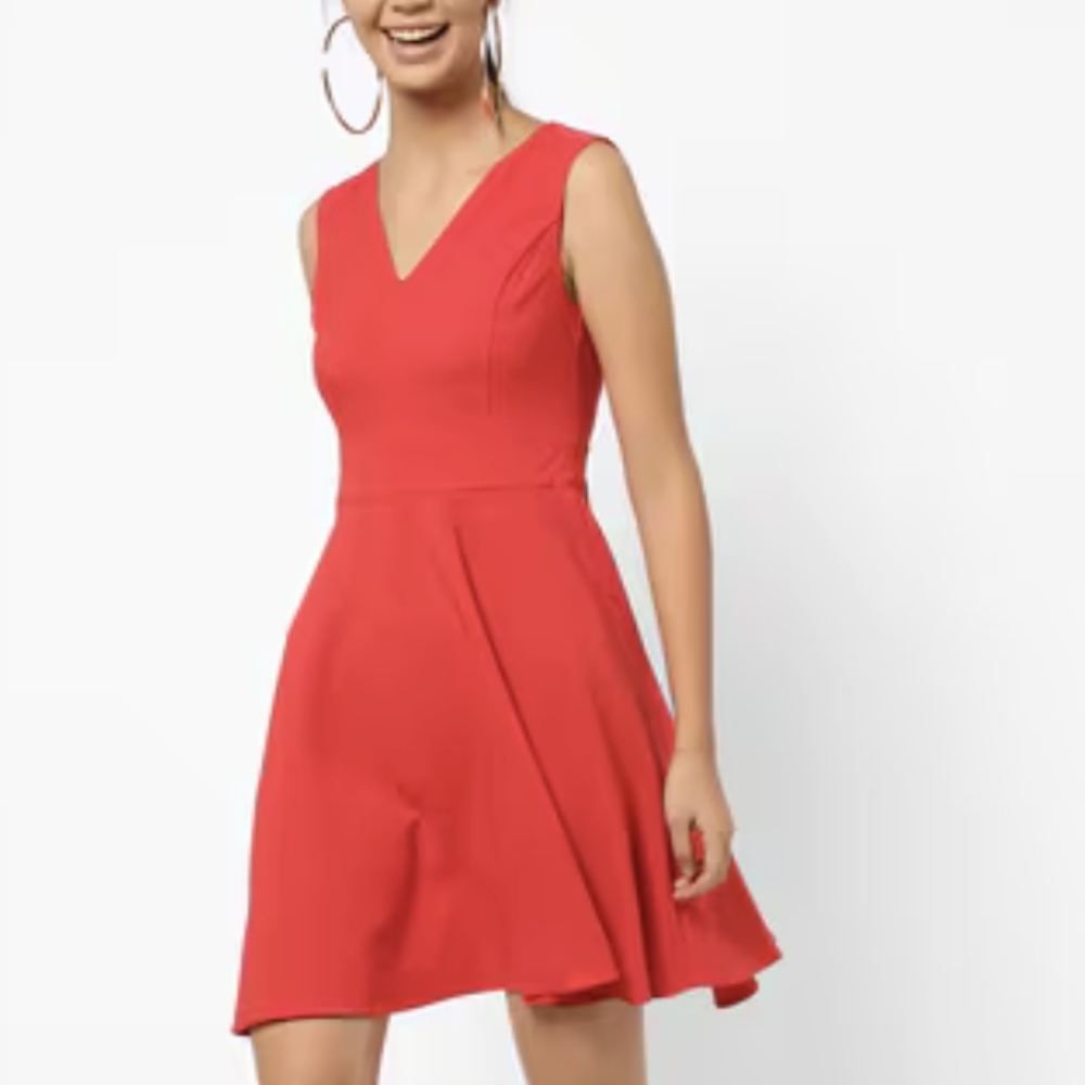 Bread fit and flare dress